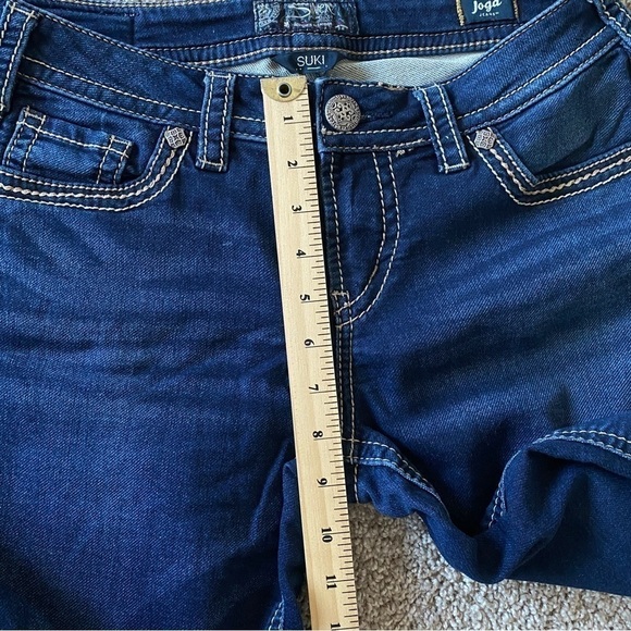 SILVER Suki Mid Pencil Skinny Joga Jeans 29 X 31 - Picture 10 of 11